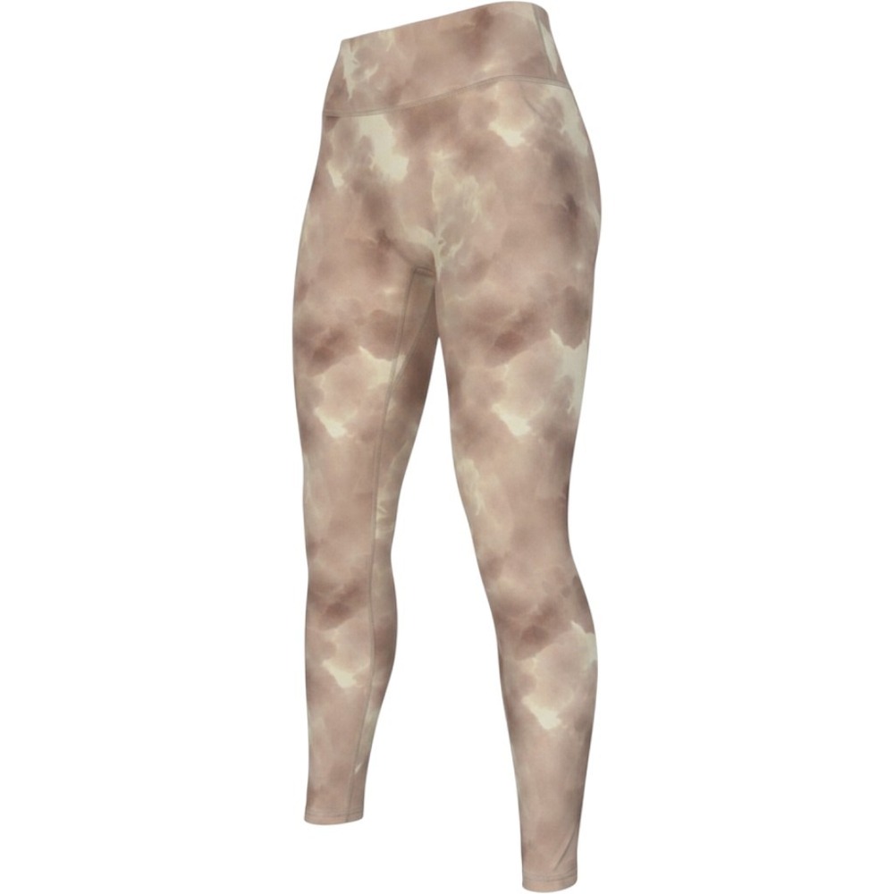 Buffbunny Collection Brown Tie Dye High Waisted Leggings Sz Medium Marble Print